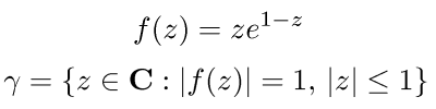 Formulas for Szegö curve