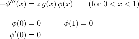 Equations: the cubic string eigenvalue problem