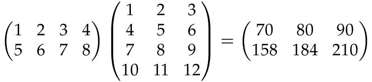 matrix multiplication