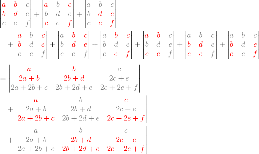 The case n=4, k=2 of the Canada Day Theorem written out in detail