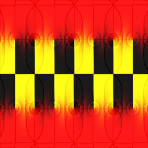 Plot of dn(z,1/4)